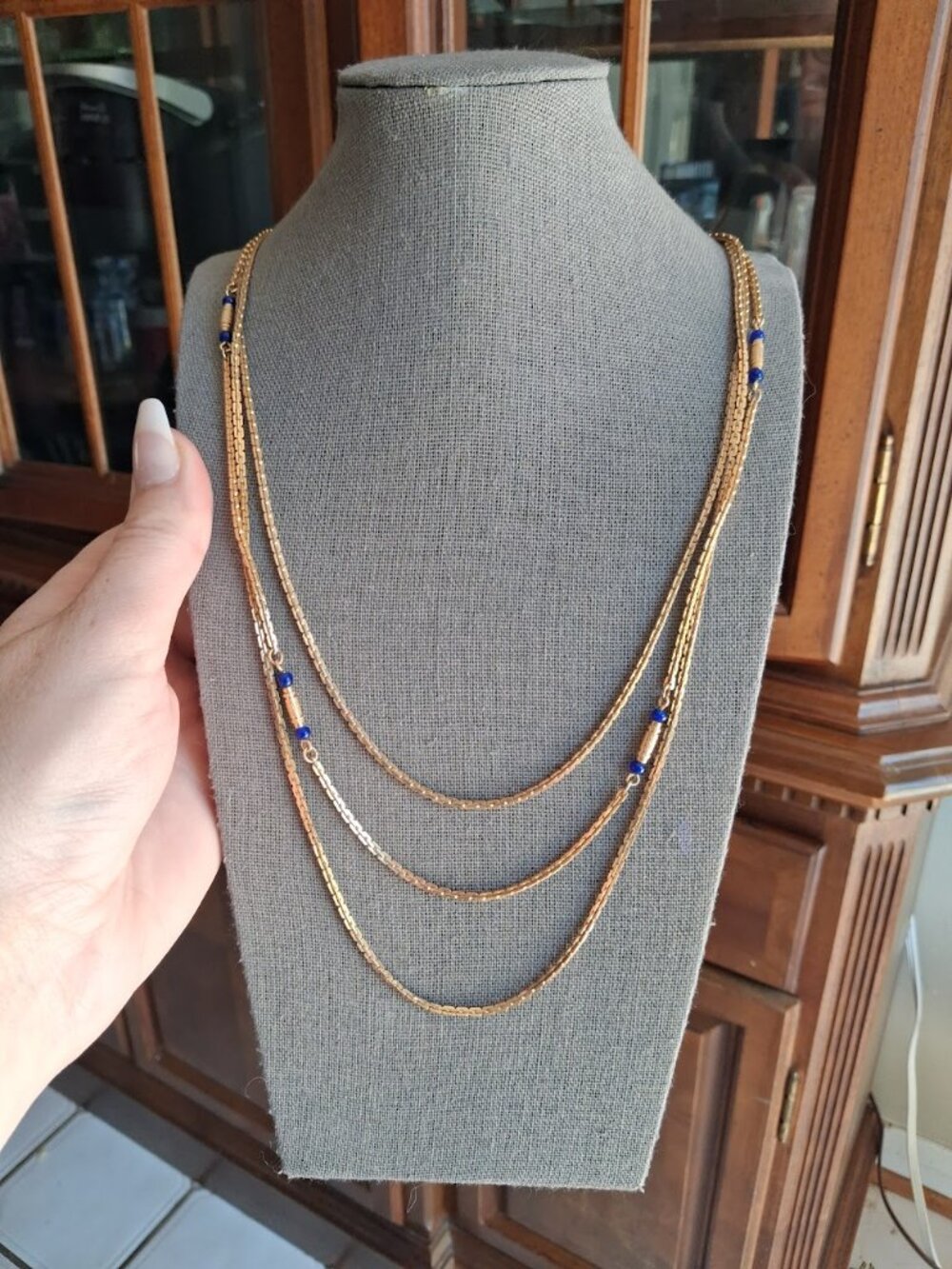 22 inch Multistrand Sarah Coventry necklace